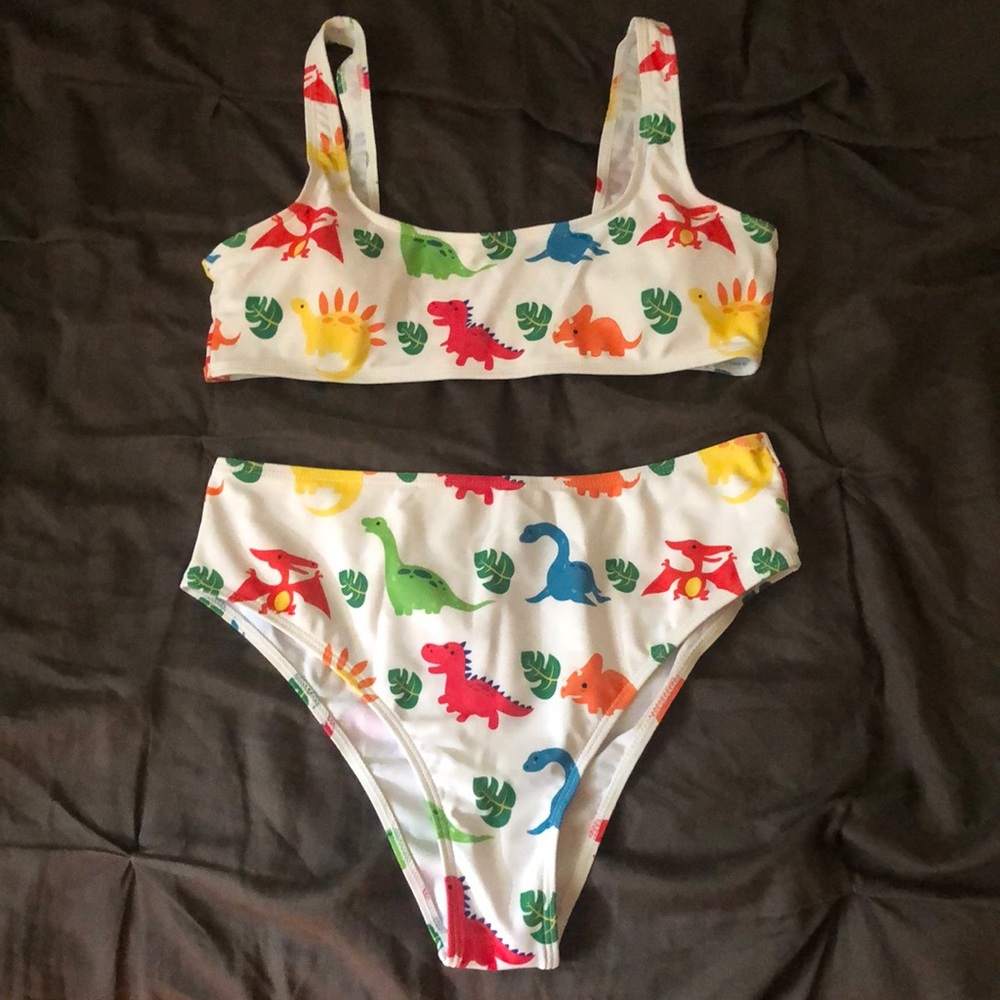 NWOT dinosaur bikini